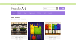 Desktop Screenshot of kesslerart.com